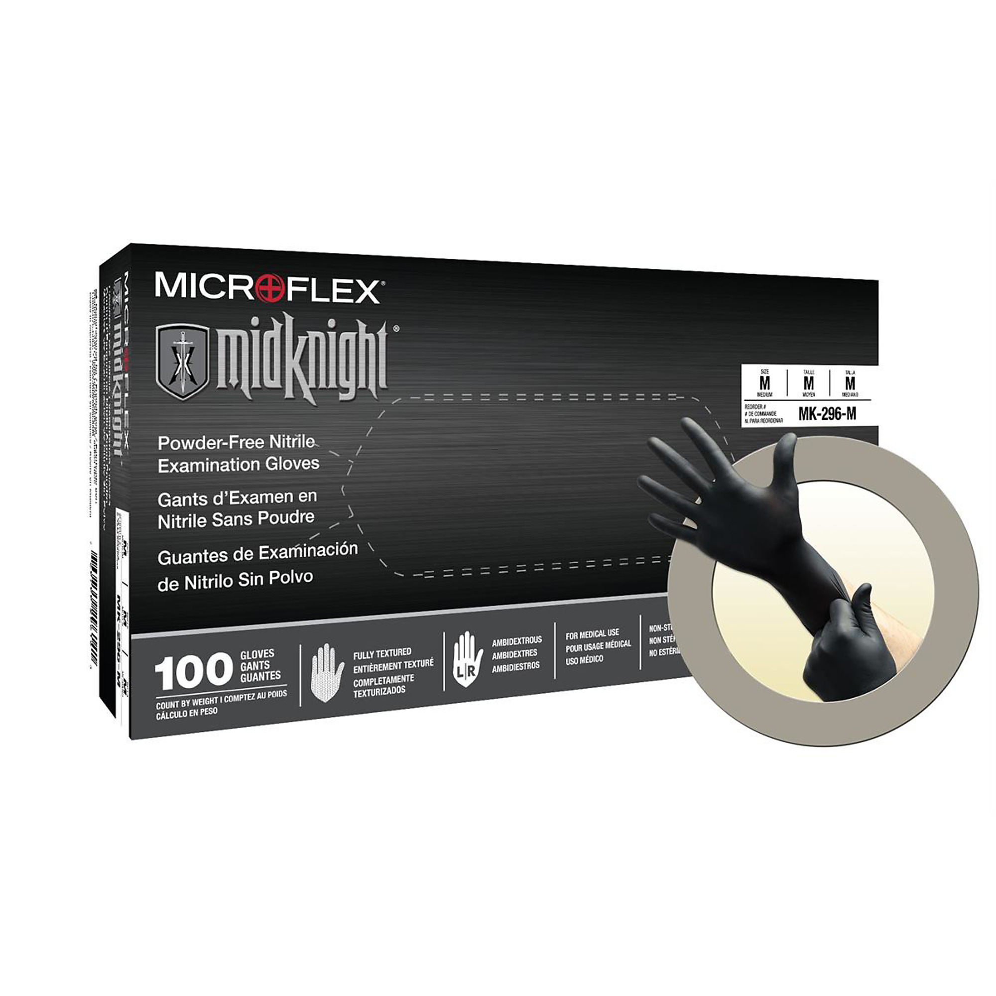 Microflex Microflex GLOVE MIDKNIGHT MK-2